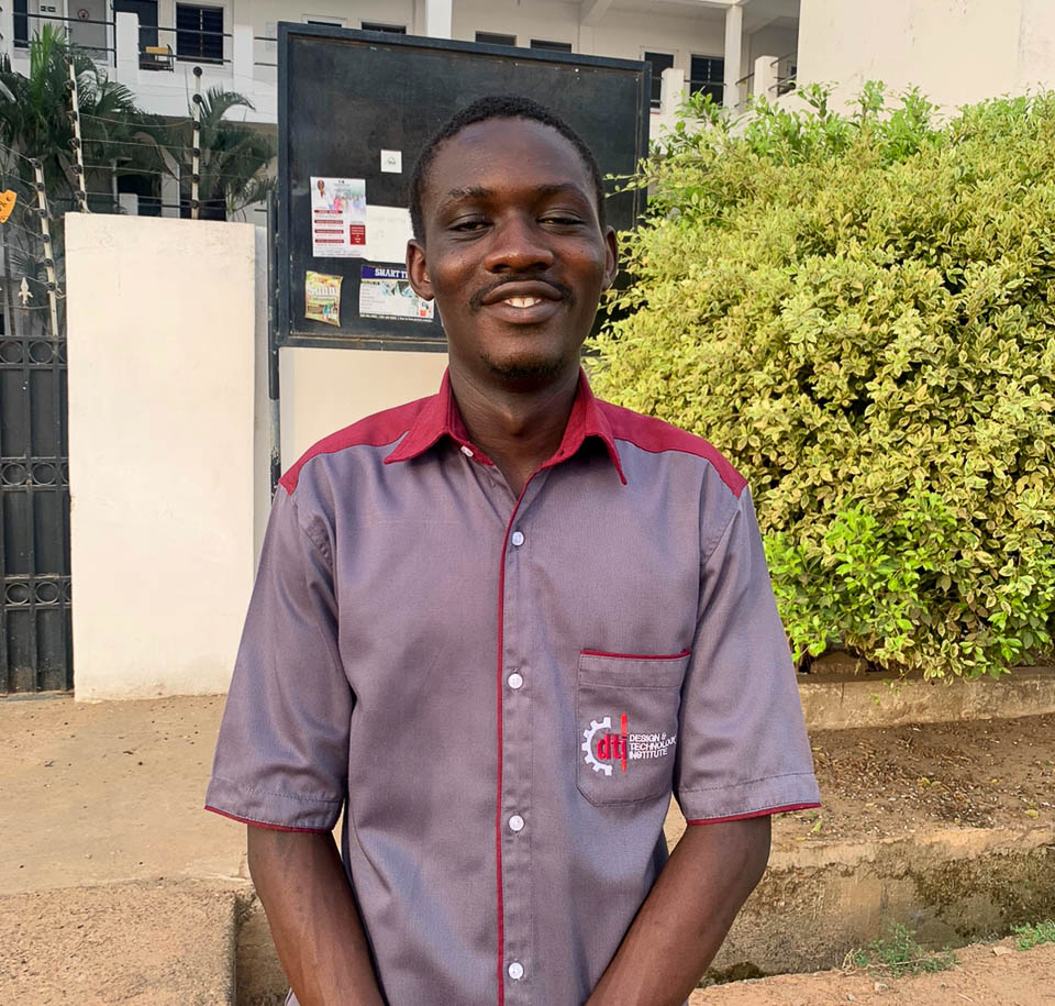 Meet Issa Lawal, a true standout and best student in CadCam